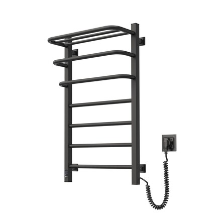 Рушникосушка електрична Navin Fortis 480х800 Sensor права чорний муар 12-253053-4880
