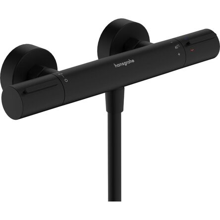 Змішувач із термостатом для душу Hansgrohe Ecostat Element, Matt Black (13346670)