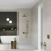 Верхній душ DN 15 A-QA 64325N0-00 Brushed gold Kludi