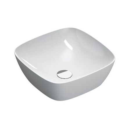 Умивальник настільний Catalano Green Lux 40х40 см, білий (140APGRLX00) /новий артикул 0622400001/