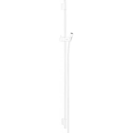 Душова штанга Hansgrohe Unica S Pura 90 см зі шлангом 160 см, білий матовий (28631700)