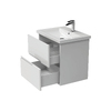 Koller Pool Тумба консольна GRACE 600 (білий глянець) з умивальником - GR060WHITE