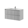 Koller Pool Тумба консольна LINE 1000 (білий матовий) з умивальником - LN0983WHITE