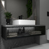Koller Pool Сифон для умивальника латунь d32, чорний - KP-7007B
