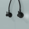 Koller Pool Кутовий вентиль 1/2х3/8 латунь, чорний - KP-3013A