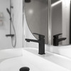 Koller Pool CUBE змішувач для умивальника, Black Matt - 1104330605