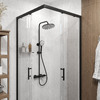 Koller Pool Dakota душова система для ванни/душу, Black Matt - 1105360605
