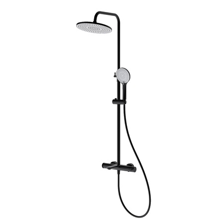 Koller Pool Dakota душова система для ванни/душу, Black Matt - 1105360605
