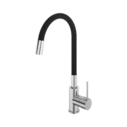 Koller Pool Kitchen Light Pro змішувач для кухні, chrome-black - 1145441121