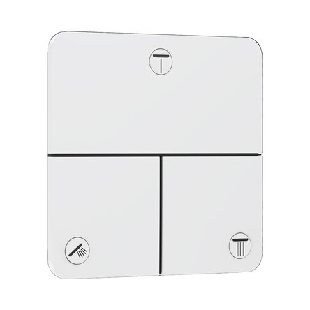 Перемикач Hansgrohe ShowerSelect Comfort Q на 3 функції, Matt White (15587700)