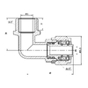 Уголок обтискний SD Forte 16х1/2" ЗР SF175W1615