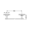 Тримач для рушників Grohe Essentials Cube 40509001