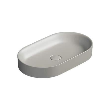 Умивальник на стільницю Catalano HORIZON 60х35 см, без переливу, Satin cement (160AHZCS)