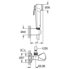 Grohe TEMPESTA-F Trigger Spray 30 душовий набір з кутовим вентилем, 1 вид струменя, хром - 27514001