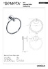 Bemeta 104204062 Omega Кільце для рушників