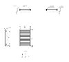 Terma Рушникосушка 1185x530 Marlin One WWMRN118053KS95E8P