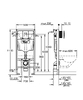 Grohe Комплект Інсталяція Rapid SL (38772001) + Унітаз Gap Round Rimless з кришкою (A34H0N8000) Roca