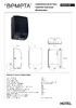 Bemeta 924224150 Hotel Автоматична сушарка для рук 1000W чорний Чехія