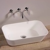 Simas Умивальник WA 04 Wave (WA04WM) White matt