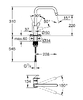 Grohe Змішувач для кухні Eurosmart New (30567000)