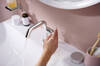 Hansgrohe TECTURIS S змішувач для умивальника 110, одноважільний, CoolStart, push-open, колір хром - 73320000