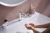 Hansgrohe TECTURIS S змішувач для умивальника 110, одноважільний, CoolStart, push-open, колір хром - 73320000