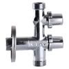 Кран кульовий кутовий подвійний Arco 1/2?х1/2?х1/2? COMB15MAC