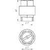 Quality Professional Клапан зворотного ходу води Q PROFESSIONAL 1? QP100