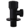 Quality Professional Кран кульовий кутовий Professional 1/2?X3/4? NV-QP888 BLACK