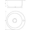 Мийка кухонна врiзна кругла 510х180 Satin MR 510 E Mira