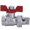 Кран кульовий прямий з американкою Arco 1/2? TURIA 0117208
