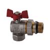 Quality Professional Кран кульовий кутовий з американкою WATERVALVE Q003 NV-V344 3/4? ЗB