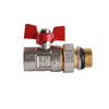 Quality Professional Кран кульовий прямий з американкою WATERVALVE Q003 NV-V343 3/4? ЗB