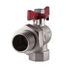 Кран кульовий кутовий з американкою Arco 1? SENA 154305