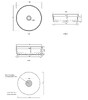Cielo Умивальник Shui Comfort (SHCOLAT40) arenaria