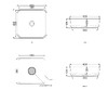 Cielo Умивальник Shui Comfort Quadrato 40 (SHCOLAQ40)