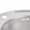 Кухонна мийка Lidz 490-A Satin 0,6 мм (LIDZ490A06SAT160)