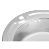 Кухонна мийка Lidz 510-D Satin 0,6 мм (LIDZ510D06SAT)