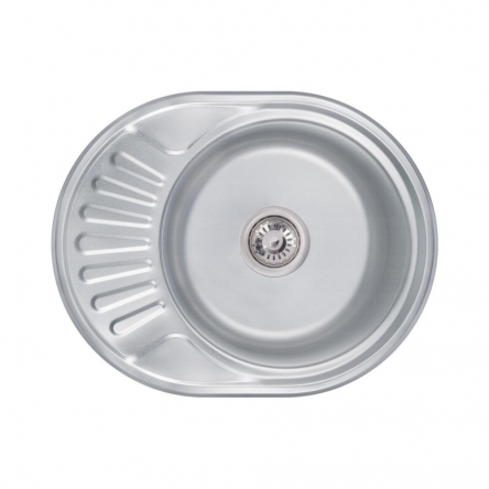 Кухонна мийка Lidz 6044 0,8 мм Decor (LIDZ6044DEC) - LIDZ6044DEC