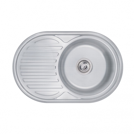 Кухонна мийка Lidz 7750 Decor 0,6 мм (LIDZ775006DEC)