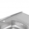Кухонна мийка Lidz 6080-L Satin 0,6 мм (LIDZ6080L06SAT)