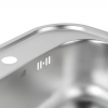 Кухонна мийка Lidz 4749 Satin 0,8 мм (LIDZ4749SAT)