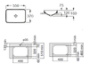 Умивальник Inspira Square 370х550 A327534000 Roca
