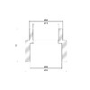 Муфта PPR Thermo Alliance 50х40 - DSB110