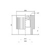 Муфта PPR Thermo Alliance 20х1/2 ВР - DSB2015