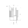 Муфта PPR Thermo Alliance 25х3/4 ЗР - DSB3045