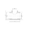 Трійник PPR Thermo Alliance 40х32х40 - DSC106