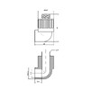 Кутик PPR Thermo Alliance 20х1/2 ЗР - DSE4015