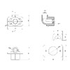 Кутик PPR Thermo Alliance настінний 20х1/2 ВР - DSE951