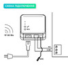 Терморегулятор для котла NAVIN TGB5RF-3A з Wi-Fi, програмований, білий - 24-104174-0401